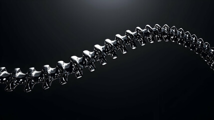 Wall Mural - Abstract Geometric Spine Design