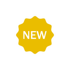 Fototapete - New label icon. Sign, label, sticker. Flat design style