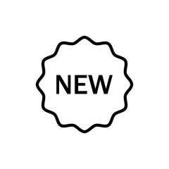 Fototapete - New icon vector design template. Can be used for web and mobile