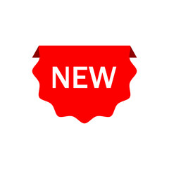 Fototapete - New label icon. Sign, label, sticker. Flat design style