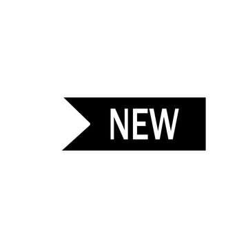 New label icon. Flat vector related icon for web and mobile applications.