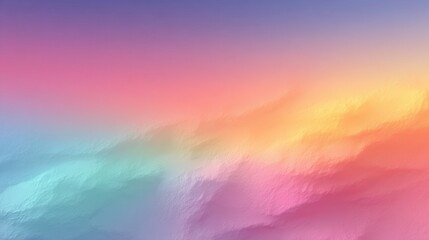 Poster - Soft Pastel Gradient Warms the Horizon, Creating a Calming Atmosphere With Gentle Color Transitions and Minimal Texture, Inviting Tranquility and Creativity in Every Glance