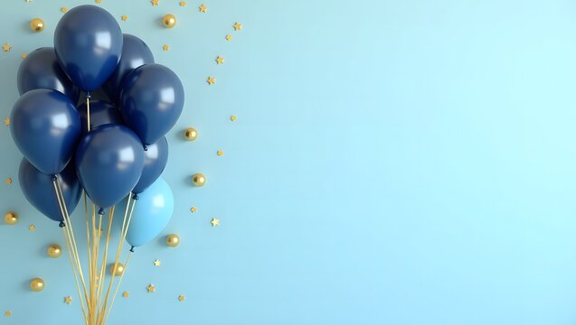 A modern and elegant party background