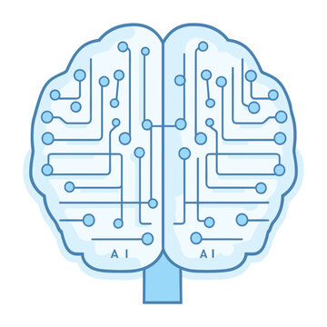 Intelligence technology artificial digital vector