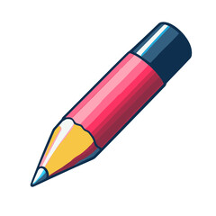 Poster - Simple flat cartoon icon representing a status update in a creative and colorful design suitable for various digital applications