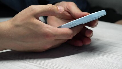 A person enters a PIN code on a phone to unlock the phone.
A locked phone in a person's hands.
Using a smartphone.
PIN code, code, protection, blocking