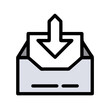 © Mst Runa - mail inbox receive icon design