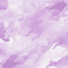 Poster - Soft lavender watercolor background with abstract splash texture in light purple shades for artistic and decorative design use vector illustration