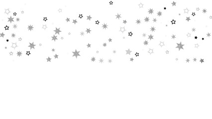 Poster - An abstract background of stars with a dark night sky.