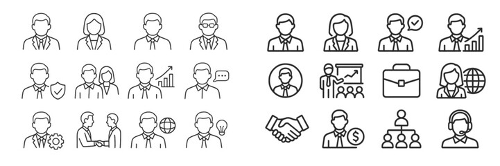 Poster - Business professionals engaged in discussion and collaboration in an office environment during working hours