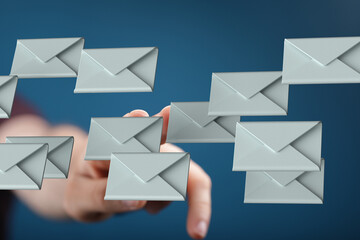 Aufkleber - Efficient email management techniques to conquer inbox clutter and boost productivity.
