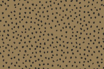 Poster - Abstract seamless pattern with dark blobs
