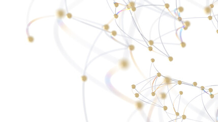 Abstract Network Connection Background