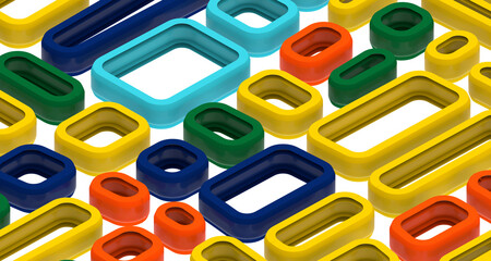 Leinwandbilder - Abstract Low-Poly background. triangulated texture. Design 3d. Polygonal geometrical pattern. Triangular modern style