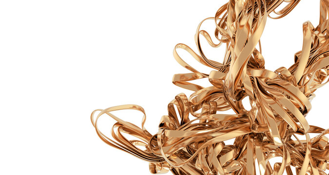 Gold background or texture and gradients shadow