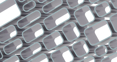 Leinwandbilder - Abstract Low-Poly background. triangulated texture. Design 3d