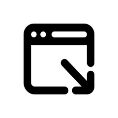 Poster - A graphic representation of a partially filled black circle with a white section on the top left side