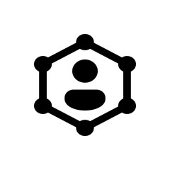Poster - Black smartphone icon with a white plus symbol inside a circle positioned on the right side edge of it