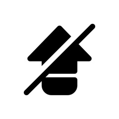Aufkleber - Black car silhouette with a white curved arrow pointing left inside the vehicle body design icon