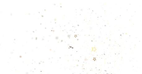Poster - Abstract Gold Glitter On Black Background