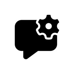Poster - Illustration of a solid black cylindrical shape with rounded edges and a hollow center at the top view