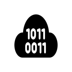 Poster - Illustration of a black folder icon with a white rectangle and an exclamation mark in a circle icon