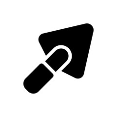 Poster - rounded square with a solid line on two sides and a dotted line on the other two sides design