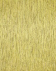 Poster - A close-up of yellow textured fibers creating a vertical lined pattern resembling straw or natural grass.