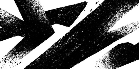 Poster - Urban graffiti patterns engraving set for creative design projects