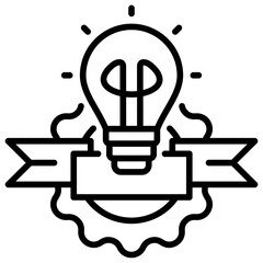 Poster - Established Line Icon