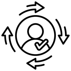 Poster - Consistency Line Icon