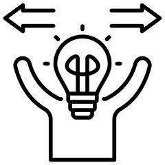 Poster - Reasonable Line Icon