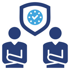 Poster - Dependability Two Color Icon