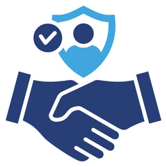 Poster - Trustworthiness Two Color Icon