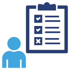 Poster - Assessment Two Color Icon