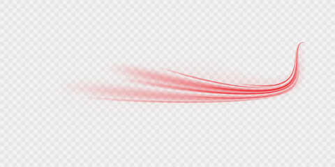 Poster - Glowing speed effect. Abstract rays of movement and speed.
