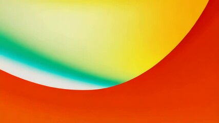 Poster - Abstract gradient background with green merging to red, creating a vibrant blend of colors