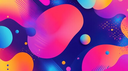 Poster - Abstract colorful background with vibrant and dynamic patterns , abstract, colorful, background, vibrant, dynamic, art, design