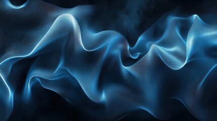 Poster - Abstract background fading from black to blue gradient