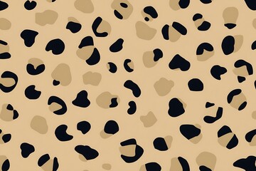 Poster - Seamless abstract animal print stylish pattern