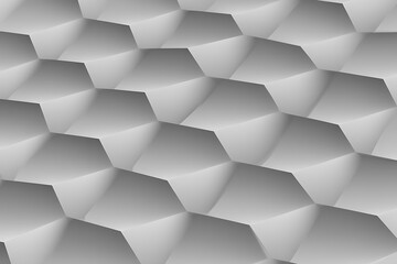 Aufkleber - Abstract geometric shapes in gray tones