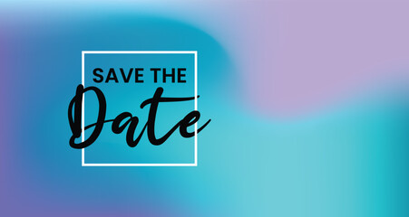 Poster - Save the date banner. Can be used for business, marketing and advertising. logo graphic design of event summit made for Technology and upcoming events.	