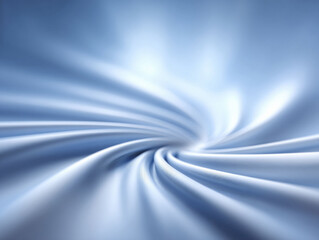 Poster - Soft, elegant light blue fabric swirling into a vortex. Evokes calm, flow, and serenity. Ideal for backgrounds, textiles, or conceptual designs needing movement.