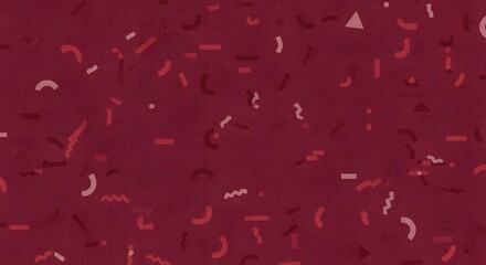 Aufkleber - Maroon background with geometric texture