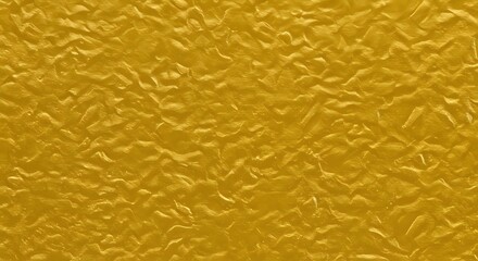 Poster - Abstract golden wrinkled texture