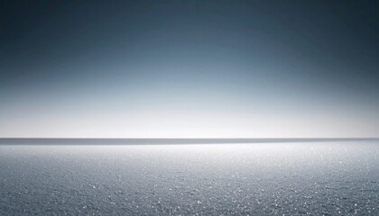 Poster - Abstract Crystalline Texture with Ice Blue to White Gradient in a Minimalist Winter Scene