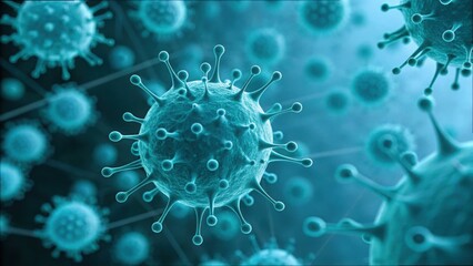 Poster - Microscopic Drug Particles in Gigapixel Overlay for Web Display
