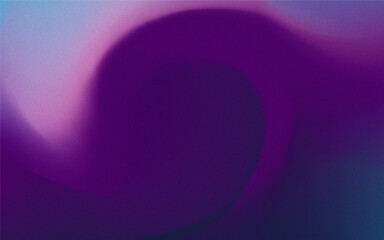 Fototapete - abstract background gradients purple and blue with grain effect