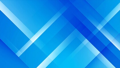 Wall Mural - abstract blue background with geometric lines pattern and digital technology design
