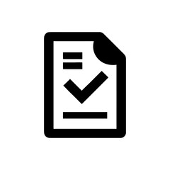 Poster - Clipboard with checklist, symbolizing compliance adherence, policy implementation, security audit tasks, or guideline following. Organized task management.